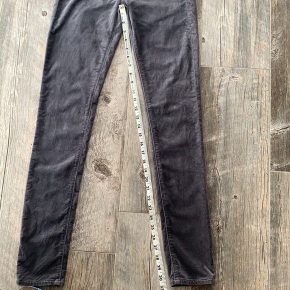 AG ADRIANO GOLDSCHMIED Velvet grey “the legging super skinny. - Picture 6 of 9